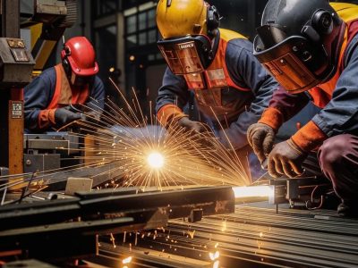 - Металлические ворота любой сложности и комплектации